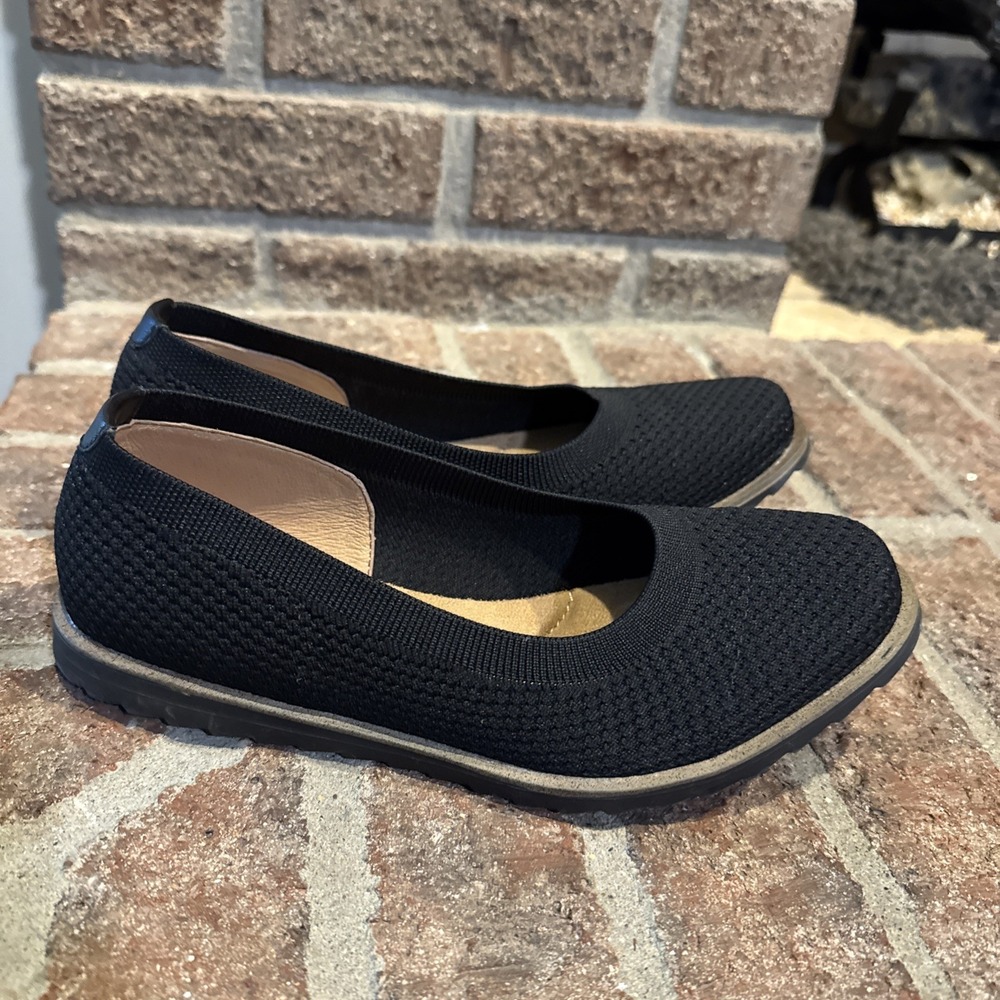 Comfortiva Rena Knit Mesh Slip-On Women's Size 6M Ballet Flat Comfort Shoes #312